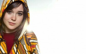 Ellen Brunette Face Hoodie Light White Wallpaper Background