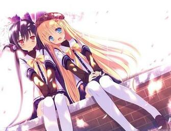 Anime Girls Black Hair Clover Long Seifuku Wallpaper