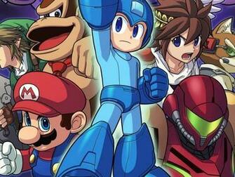Mega Man Donkey Kong Super Smash Bros Wallpaper