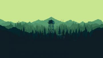 I Made Some Dual And Single Monitor Firewatch Wallpaper For