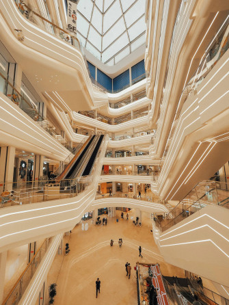 Shopping Mall Wallpaper