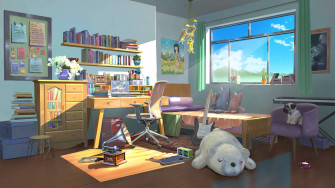 Anime Bedroom Wallpaper