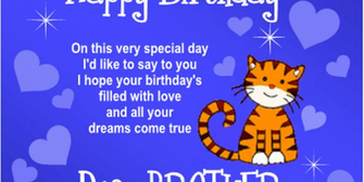 Happy BirtHDay Brother Image