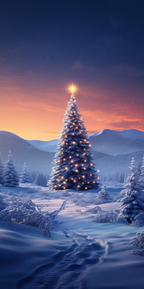Christmas Digital Wallpaper Pack High Resolution Desktop