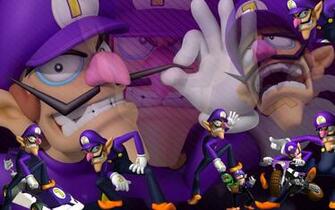 Made A Waluigi Background