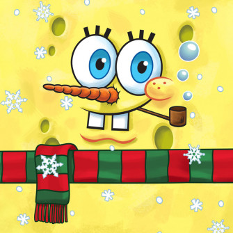 Spongebob Snowman Short Sleeve T Shirt Squarepants Shop