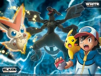 Pokemon Movie Victini And Zekrom Wallpaper
