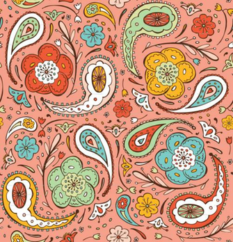 Paisley Design Background Wallpaper HD For Computers High Rezolution