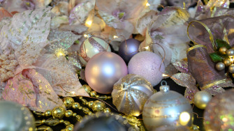 4k Christmas Ornaments Wallpaper HD