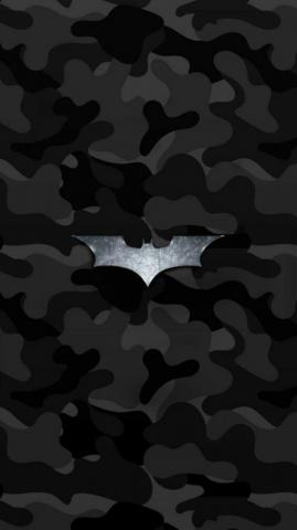 Batman Camouflage iPhone Wallpaper Apple Logo