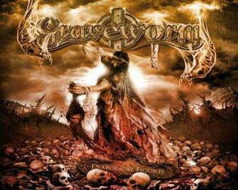 Graveworm Extreme Gothic Metal Heavy Cover Dark Horror Skull