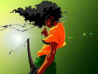 Afro Samurai HD Background For Htc One M9 Cartoons Wallpaper