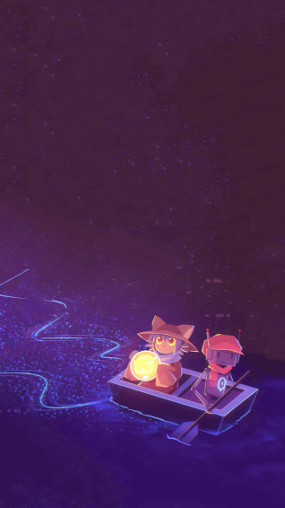 Oneshot Characters Boat Night Journey Gbtfw4j29n0c7y1q Wallpaper