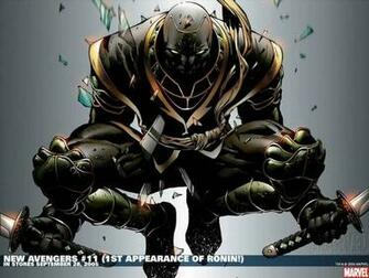 New Avengers Ist Apperance Of Ronin Marvel Comics