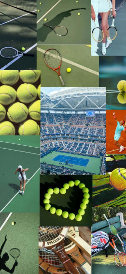 iPhone Xs Tennis Background Wallpaper