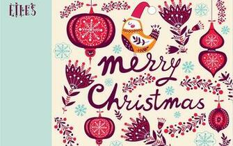 Christmas Cards Gift Illustration Xmas