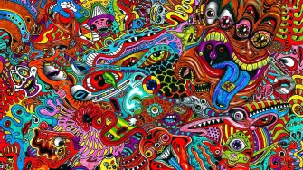 4k Psychedelic Wallpaper