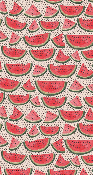 Watermelon Print Wallpaper