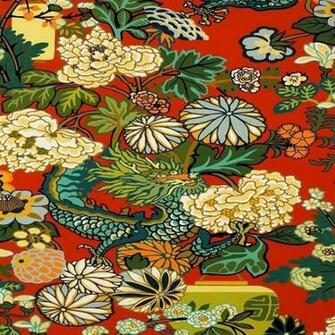 Chiang Mai Dragon Lacquer Wallpaper Boulevard