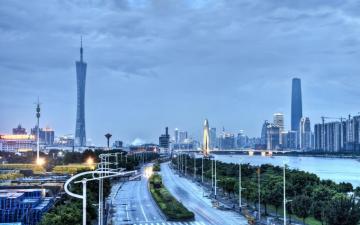 Guangzhou HD Wallpaper Background Image