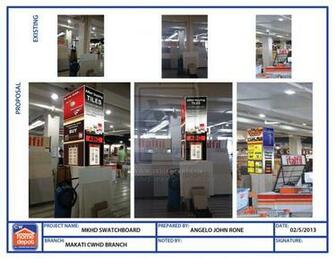 Swatch Board MkHD Super Impose Proposal Template By Justanjosrone On