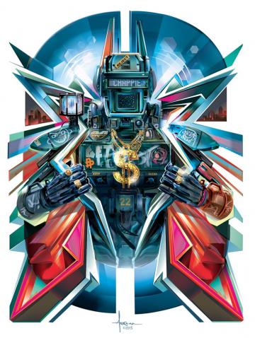 Poster Posse Project Neill Blomkamp S Sci Fi Film Chappie