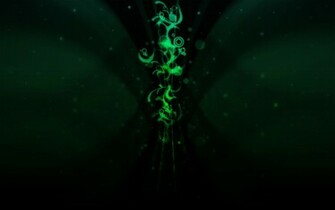 Neon Green Dreamare Vektorgrafik