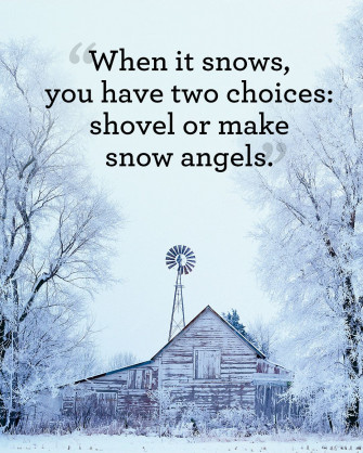 Absolutely Beautiful Quotes About Snow Wallpaper