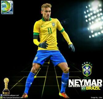 Fifa Confederations Cup Brazil Neymar By Jafarjeef On