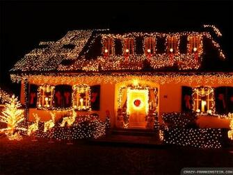 Christmas House Wallpaper Crazy Frankenstein