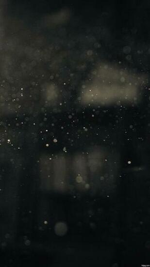 Dark Bubble Bokeh Rain Drops Android Wallpaper