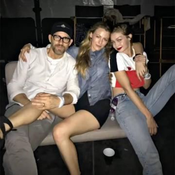 Blake Lively Trolls Ryan Reynolds In Honor Of Gigi Hadid S