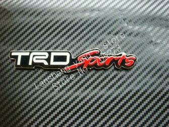 Shipping 50pcs Trd Sports 3d Car Logo Sticker