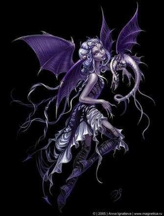 Dark Fairy Background Wallpaper On This