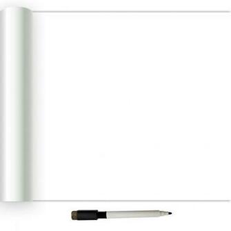 Inhome White Dry Erase Peel Stick Wallpaper Walmart