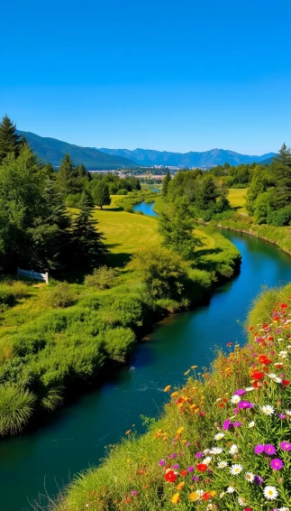 Beautiful River Wallpaper