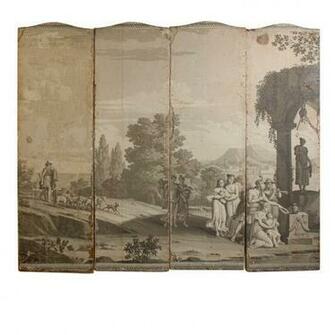 Zuber Wallpaper On Panel Screen