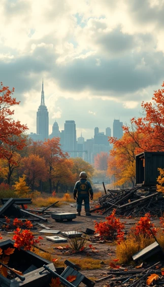 Fallout Dual Monitor Wallpaper