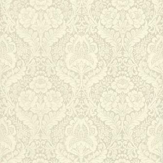 Cream Damask Medici Beacon House Wallpaper