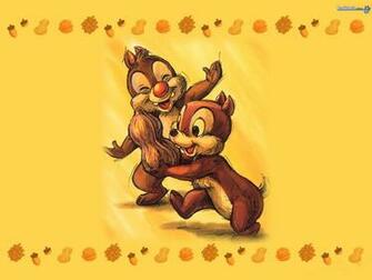 Chip N Dale Childhood Memories Wallpaper