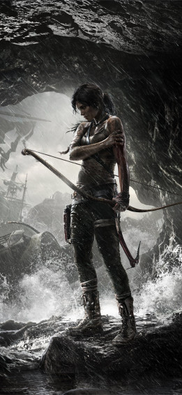 Tomb Raider Poster 8k iPhone Wallpaper
