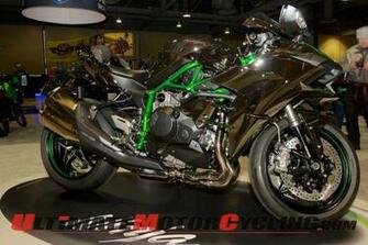 Green Kawasaki Ninja H2 For The Street H2r