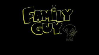 Stewie Against A Black Background