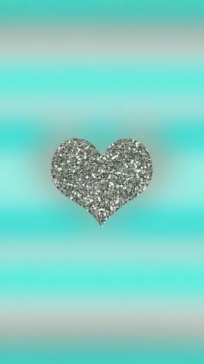 Stephanie Amaro On Turquesa Ciano Heart iPhone Wallpaper