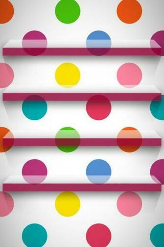 Polka Dots iPhone Wallpaper