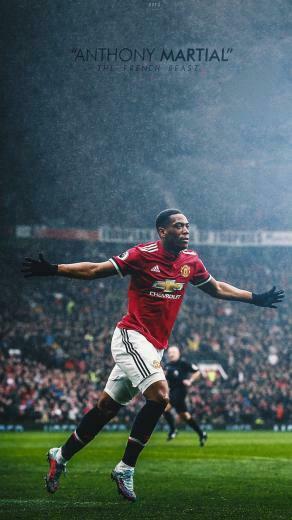 Anthony Martial Of Man Utd Wallpaper Manchester