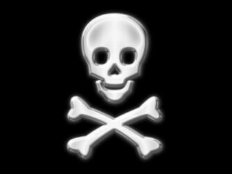 Simple Pirate Skull Wallpaper High