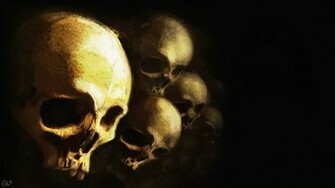 Skull Computer Wallpaper Desktop Background Id