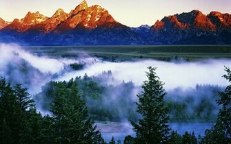 Wallpaper Snake River In Grand Teton National Park