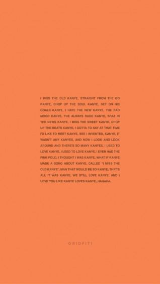 Kanye West Wallpaper Background For Your iPhone Gridfiti